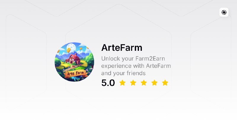 ArteFarm - Unlock your Farm2Earn experience with ArteFarm and your friends | TON App