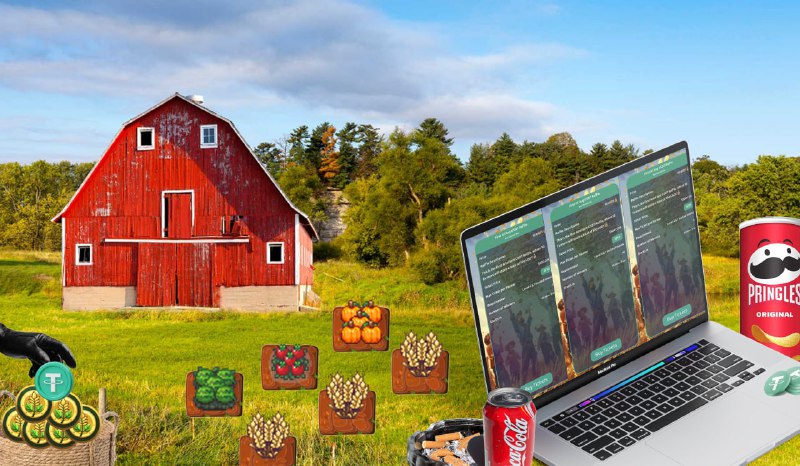 GM Farmers🌾, Our first August raffle starts in 1 hour🍀 Win 100 USDT in-game💰🔥 10 lucky farmers will share the prize pool🧑‍🌾New Farmer? Start now! 