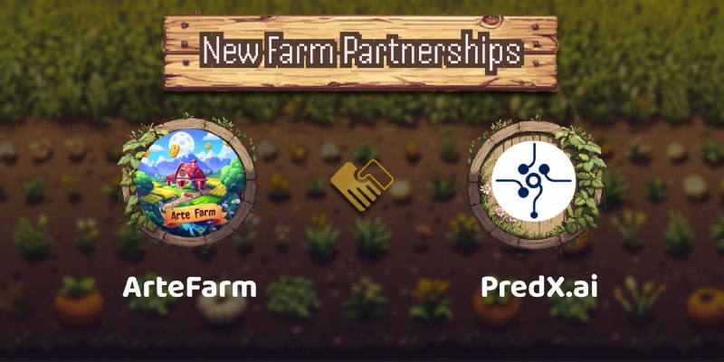 GM Farmers 🧑‍🌾, we're excited to announce our partnership with @predxai! Visit the ArteFarm Earn tab to explore our new cross-task quest and enhance your AI-powered earning experience today.@predxai is an AI-powered prediction market, based in NYC, Targeting trendy news of crypto, technology, and celebrities, 