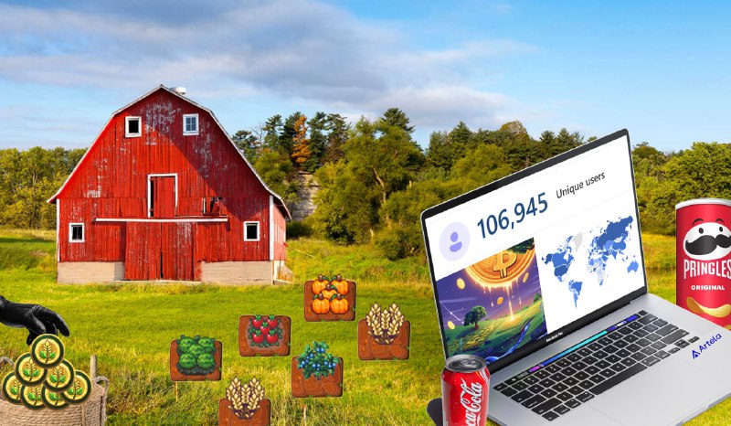 We just hit 100,000 Farmers! 🧑‍🌾Next stop, 1 million! 🚀 Our Farmers don’t just Tap2Earn, they Farm2Earn!Farmers always know how to grow things big. 😉🌾Updates coming soon, stay tuned🔥